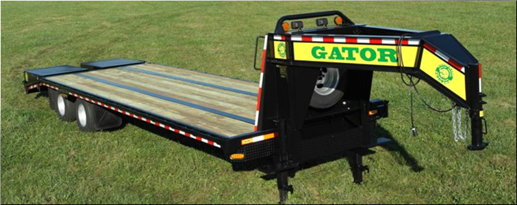 GOOSENECK TRAILER 30ft tandem dual - all heavy-duty equipment trailers special priced  Green County, Kentucky